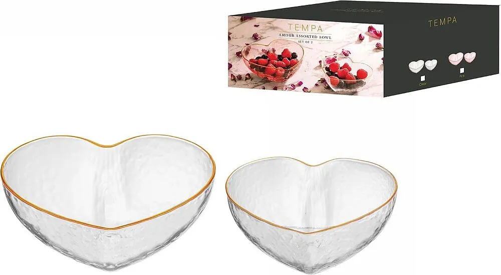 Deep plate "Tempa" 2pcs
