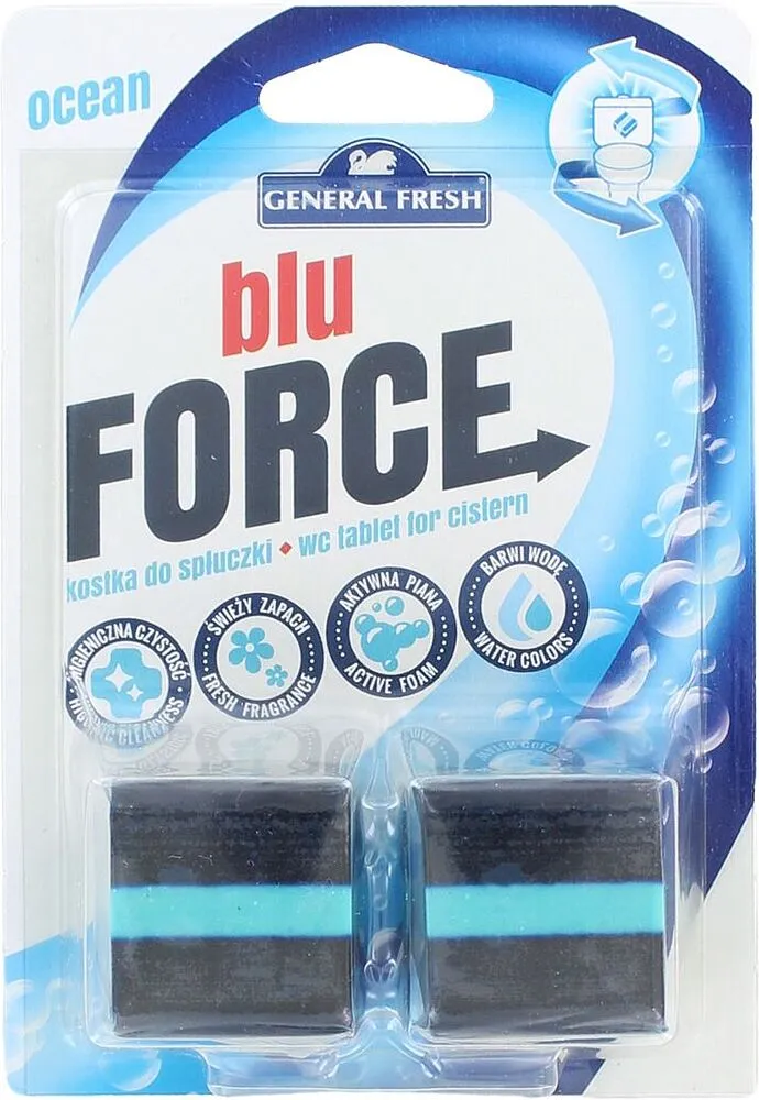 Toilet cleaner "General Fresh" 2*50g

