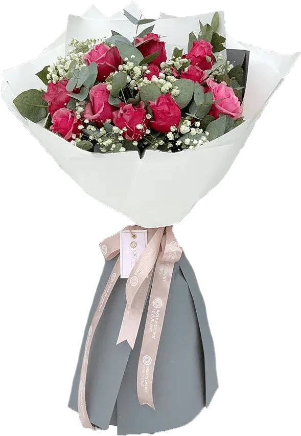 Ծաղկեփունջ «My Rose Hermosa» 11 հատ