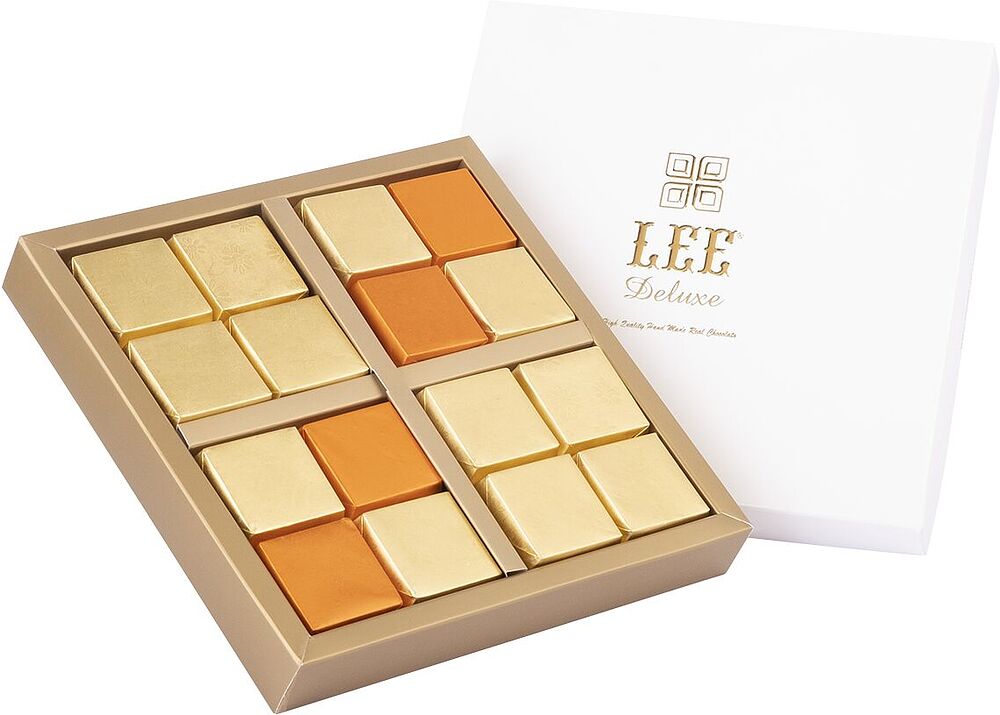 Շոկոլադե կոնֆետների հավաքածու «Lee Deluxe Classico Gold» 310գ