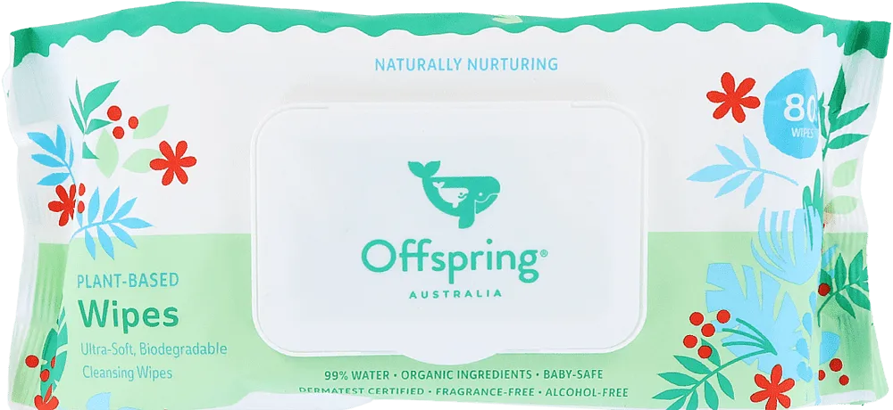 Салфетки влажные детские "Offspring" 80 шт