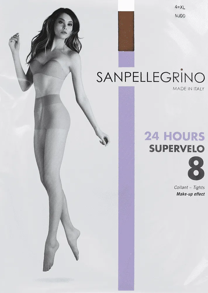 Beige tights "Sanpellegrino Supervelo Nude 8 Den N4"
