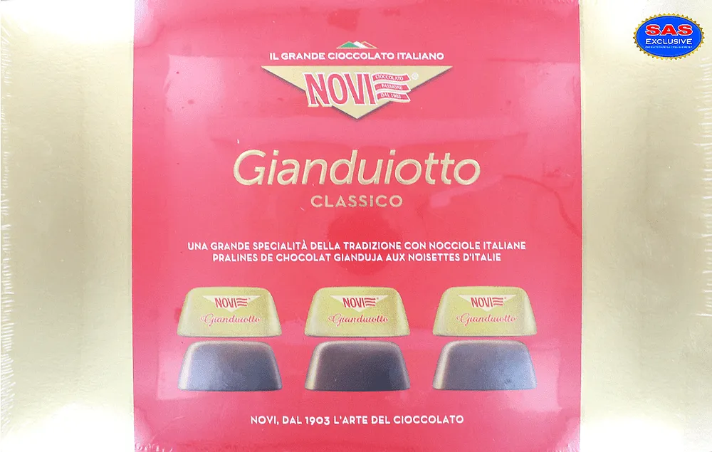 Chocolate candies collection "Novi Gianduiotto Classico" 245g
