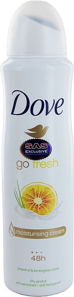 Հակաքրտինքային աէրոզոլային միջոց «Dove Go Fresh» 150մլ
