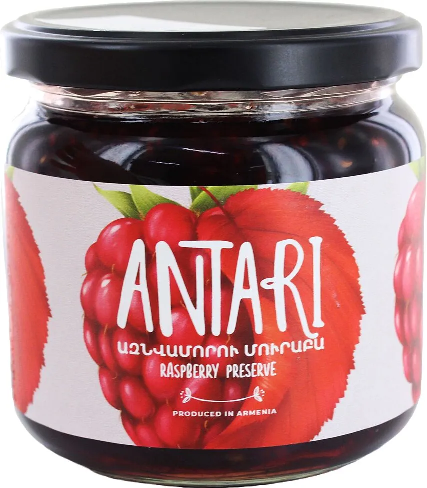 Raspberry preserve "Antari" 440g 