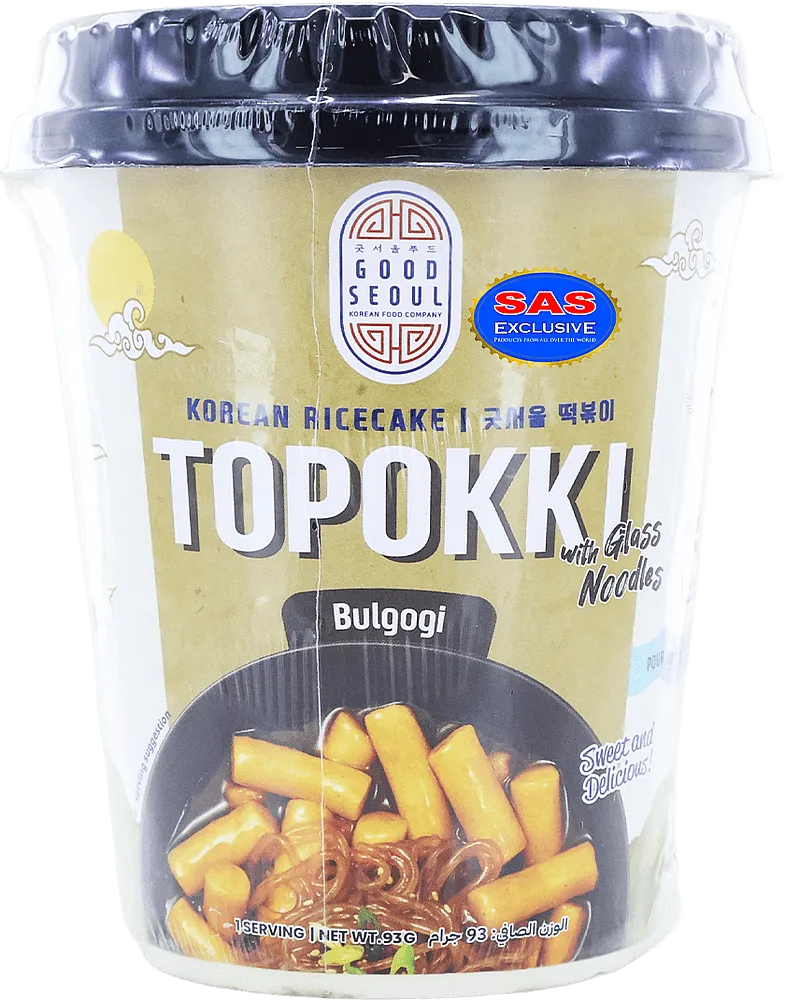 Pasta "Good Seoul Topokki Bulgogi" 93g 
