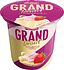Pudding with white chocolate and strawberry mousse "Ehrmann Grand Dessert" 200ml,  richness:6%
