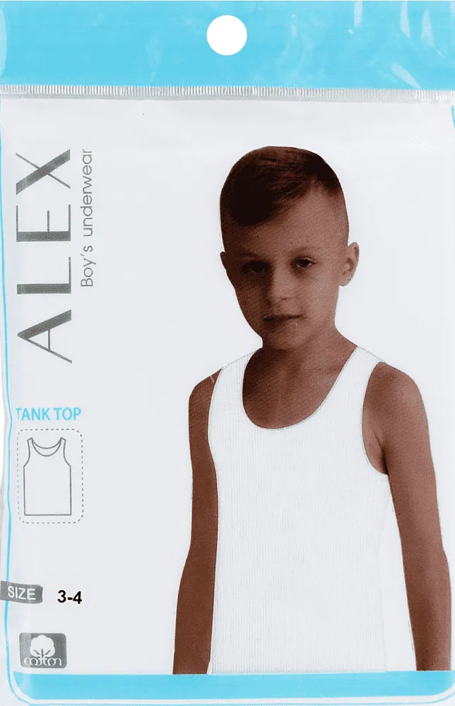 White T-shirt "Alex"
