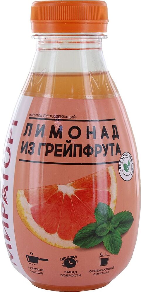 Лимонад "Мираторг" 370мл Грейпфрут