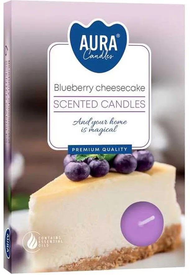 Aromatic candle "Aura" 6 pcs
