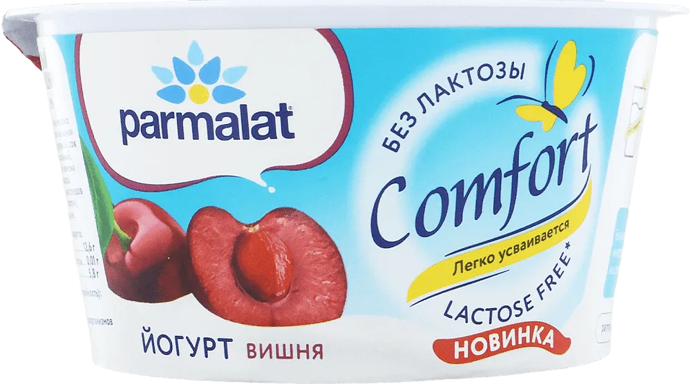 Յոգուրտ բալով «Parmalat» 130գ, յուղայնությունը՝ 2․9%
