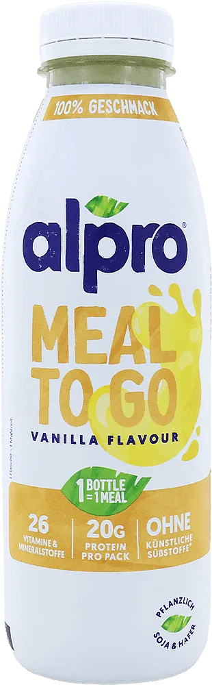 Ըմպելիք սոյայի և վարսակի «Alpro Meal To Go Vanilla» 500մլ