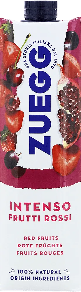 Հյութ պարունակող ըմպելիք կարմիր մրգերի «Zuegg Intenso Frutti Rossi» 1000մլ
