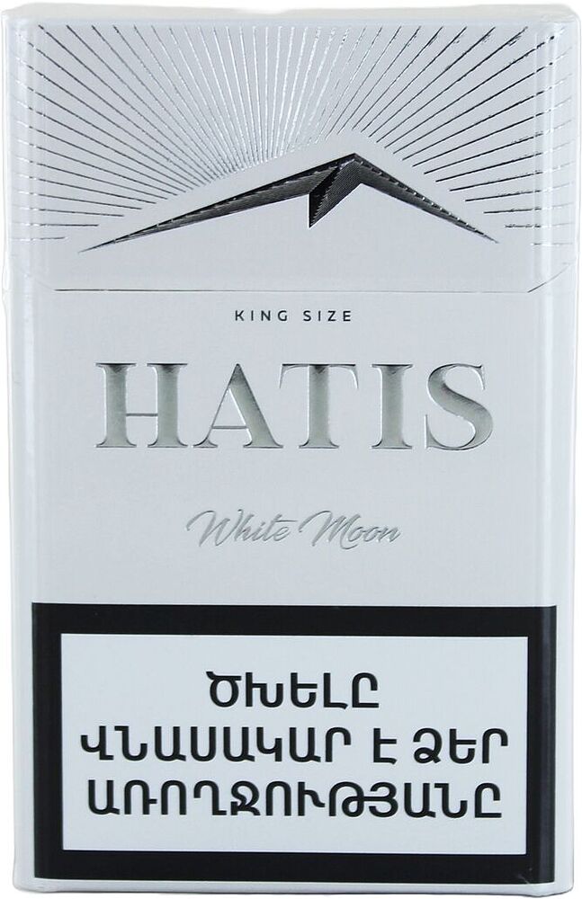 Cigarettes "Hatis White Moon King Size"
