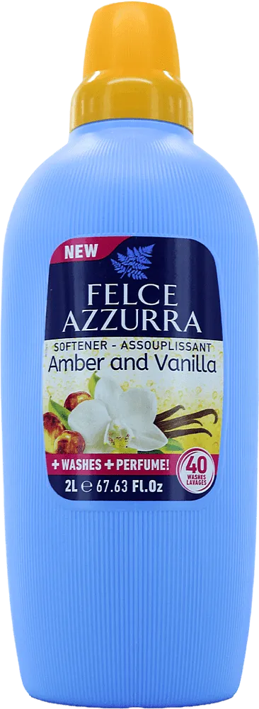 Laundry conditioner "Felce Azzurra Amber and Vanilla" 2l
