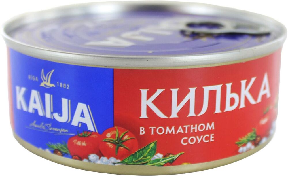 Шпроты в томатном соусе "Kaija" 240г
