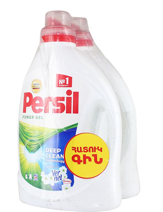Washing gel "Persil Vernel" 1+1 1.95l White