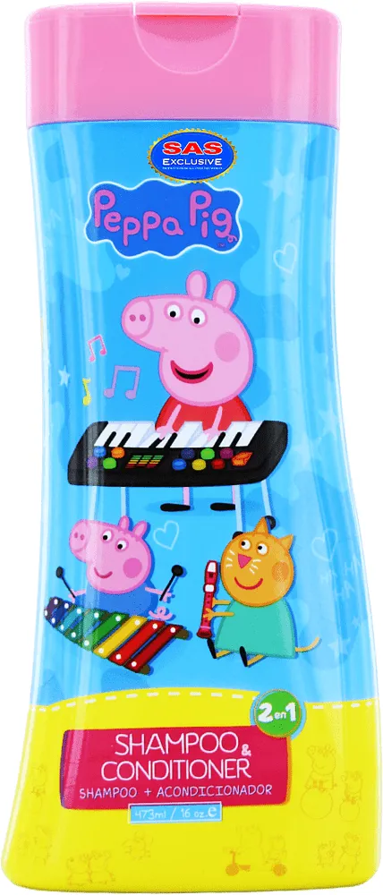 Kids shampoo-conditioner "Nevada Disney Peppa Pig" 473ml
