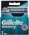 Shaving cartridges "Gillette Mach3" 2pcs
