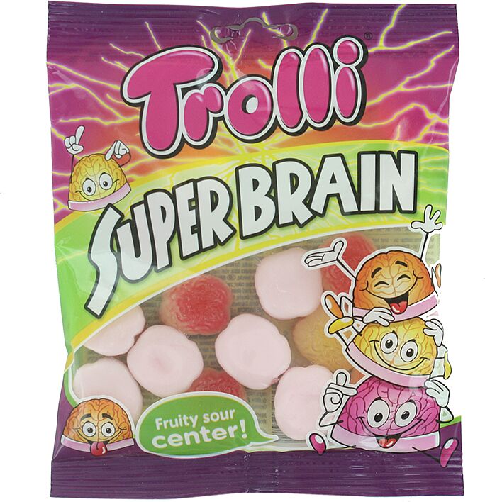 Դոնդողե կոնֆետներ «Trolli Super Brain» 100գ