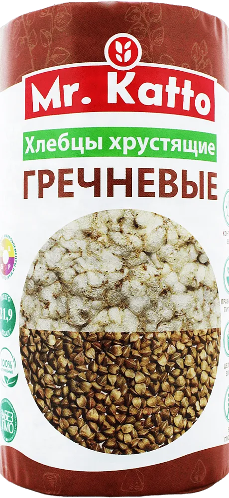 Buckwheat crispbreads "Mr. Katto" 90g
