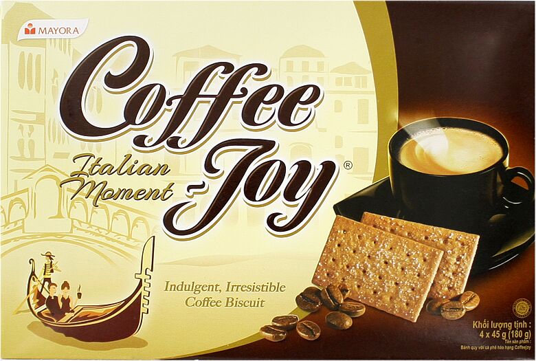 Թխվածքաբլիթ սրճային «Coffee Joy» 180գ