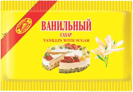 Vanilla sugar "Zolotoe Testo" 4g