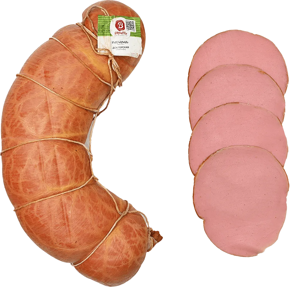 Sausage sinyuga "Bacon Domashnyaya"