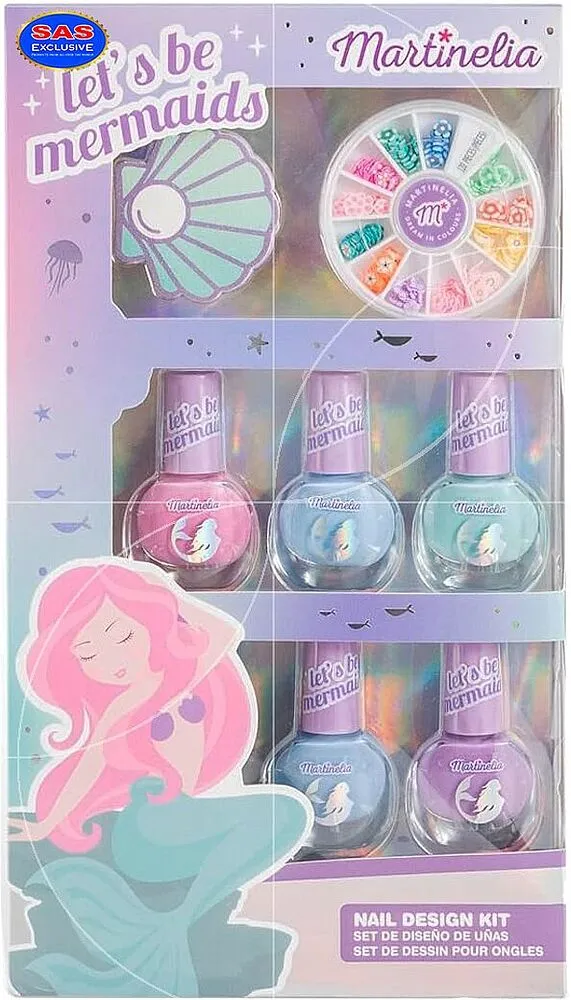 Kids nail set "Martinelia" 7 pcs