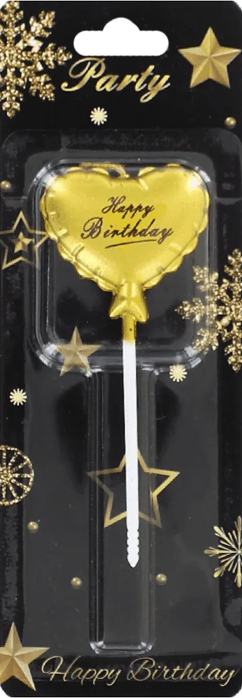 Birthday candle "Party Happy Birthday"