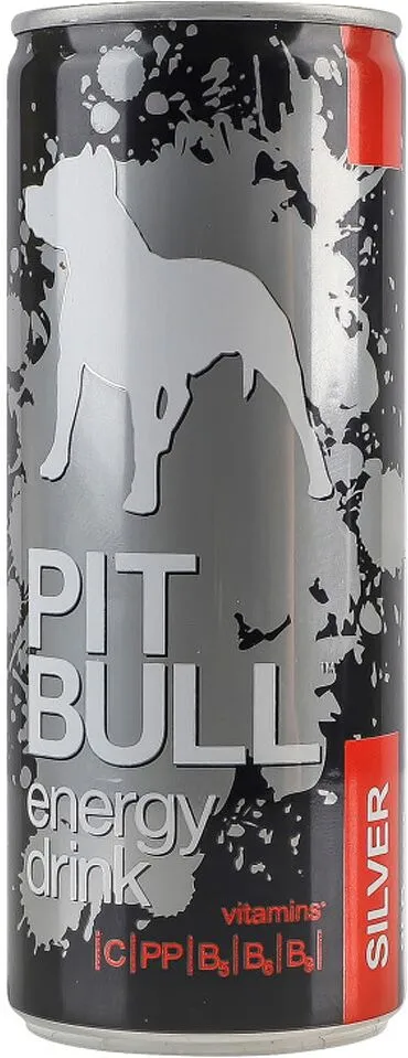 Non-alcoholic energy carbonated drink "Pit Bull Original" 0.25l