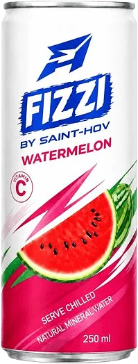 Refreshing carbonated watermelon flavored drink "Fizzi Watermelon" 250ml
