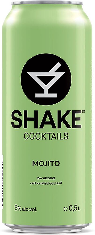Կոկտեյլ ալկոհոլային «Shake Mojito» 0.5լ