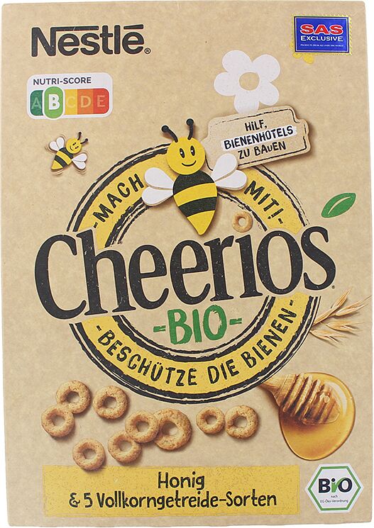 Готовый завтрак "Nestle Cheerios Bio" 310г