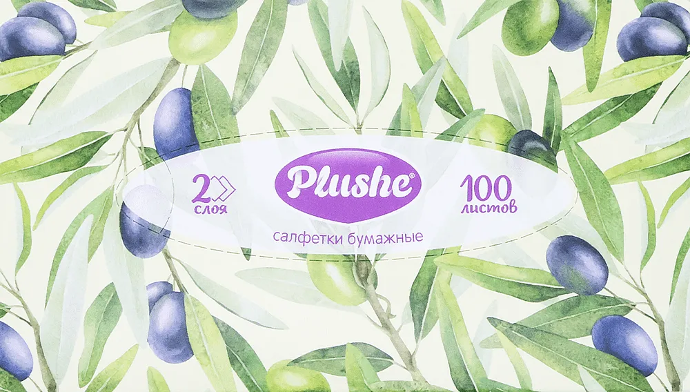Անձեռոցիկ «Plushe» 100հատ


