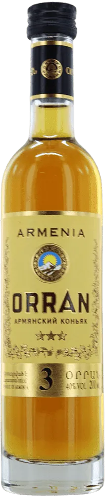 Cognac "Orran 3*" 0.2l
