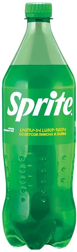 Refreshing carbonated drink "Sprite" carbonated 1l Lemon & lime