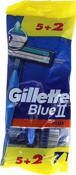 Razor set "Gillette Blue ll" 7pcs.