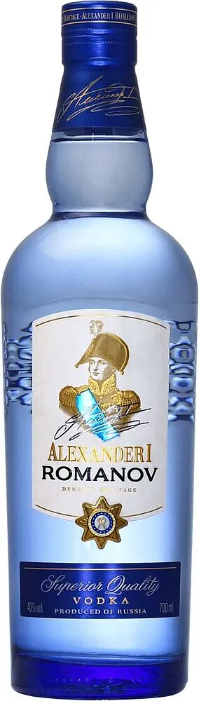 Vodka "Romanov" 0.7l
