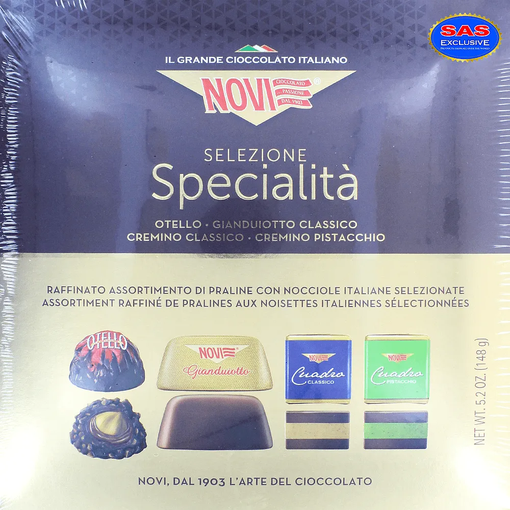 Chocolate candies collection "Novi Selezione Specialita" 148g