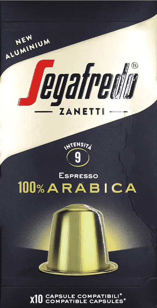 Coffee capsules "Segafredo Zanetti Arabica" 10pcs, 51g