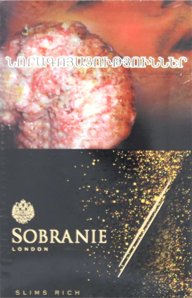 Cigarettes "Sobranie London Slims Rich"
