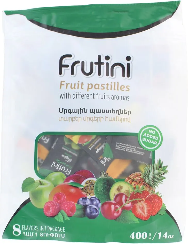 Fruit pastilles "Frutini" 400g
