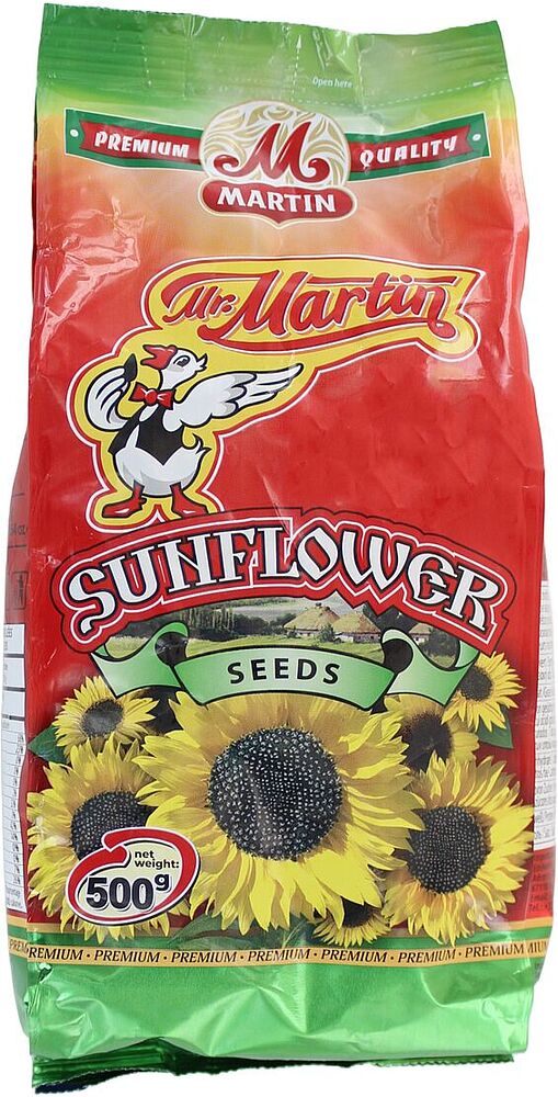 Sunflower seeds "Ot Martina M. Martin" 500g
