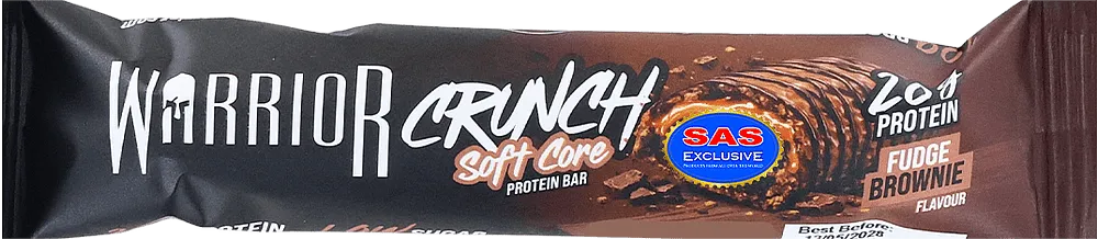 Սպիտակուցային բատոն բրաունիի «Warrior Crunch Fudge Brownie» 64գ
