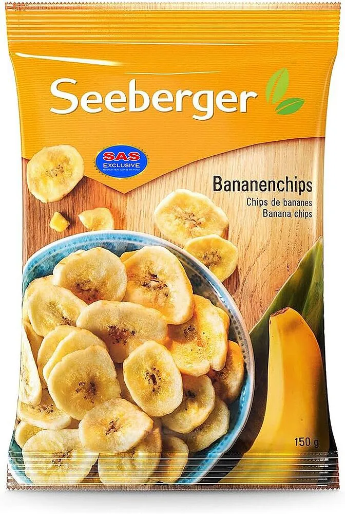 Banana chips "Seeberger" 150g
