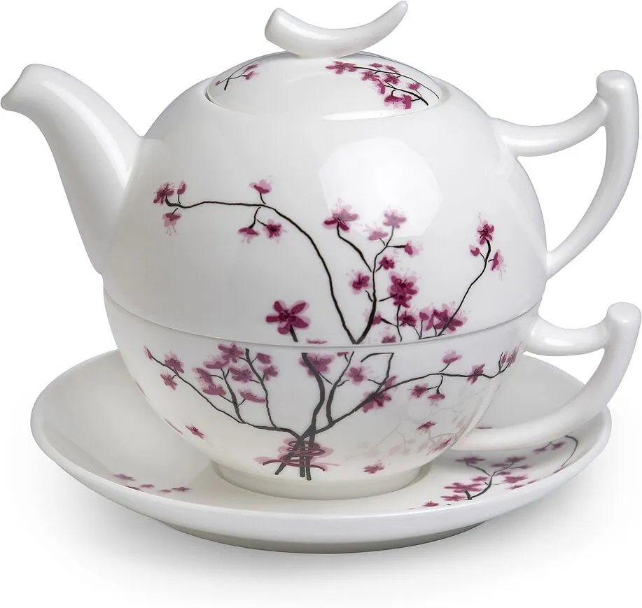 Ceramic teapot "Tea Logic " 4pcs
