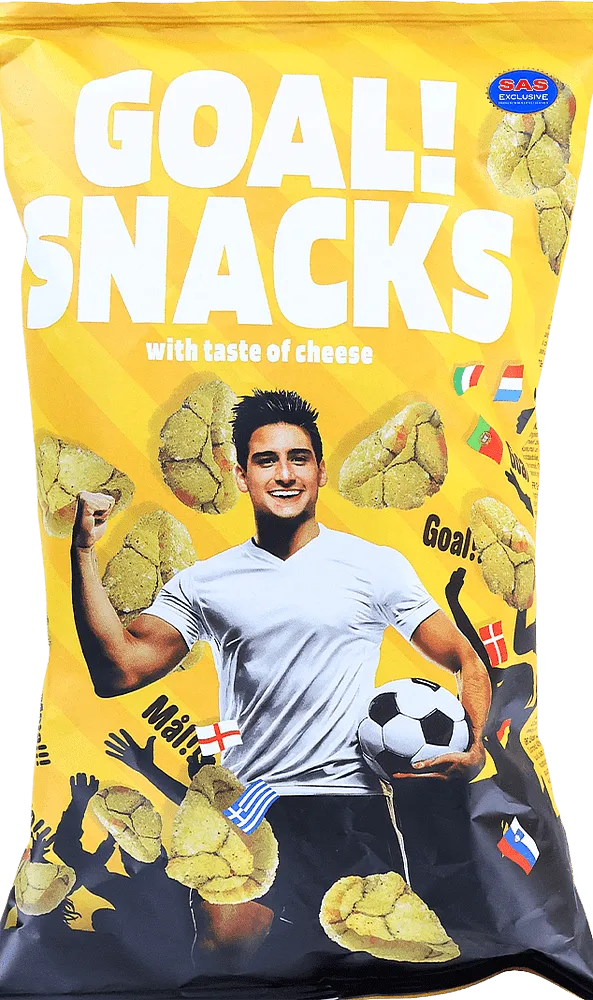 Cheese flavored snacks "Goal! Snacks Cheese" 75g