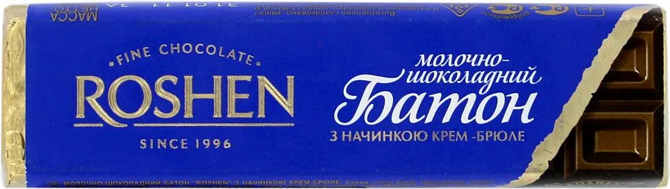Շոկոլադե բատոն «Roshen» 43գ 