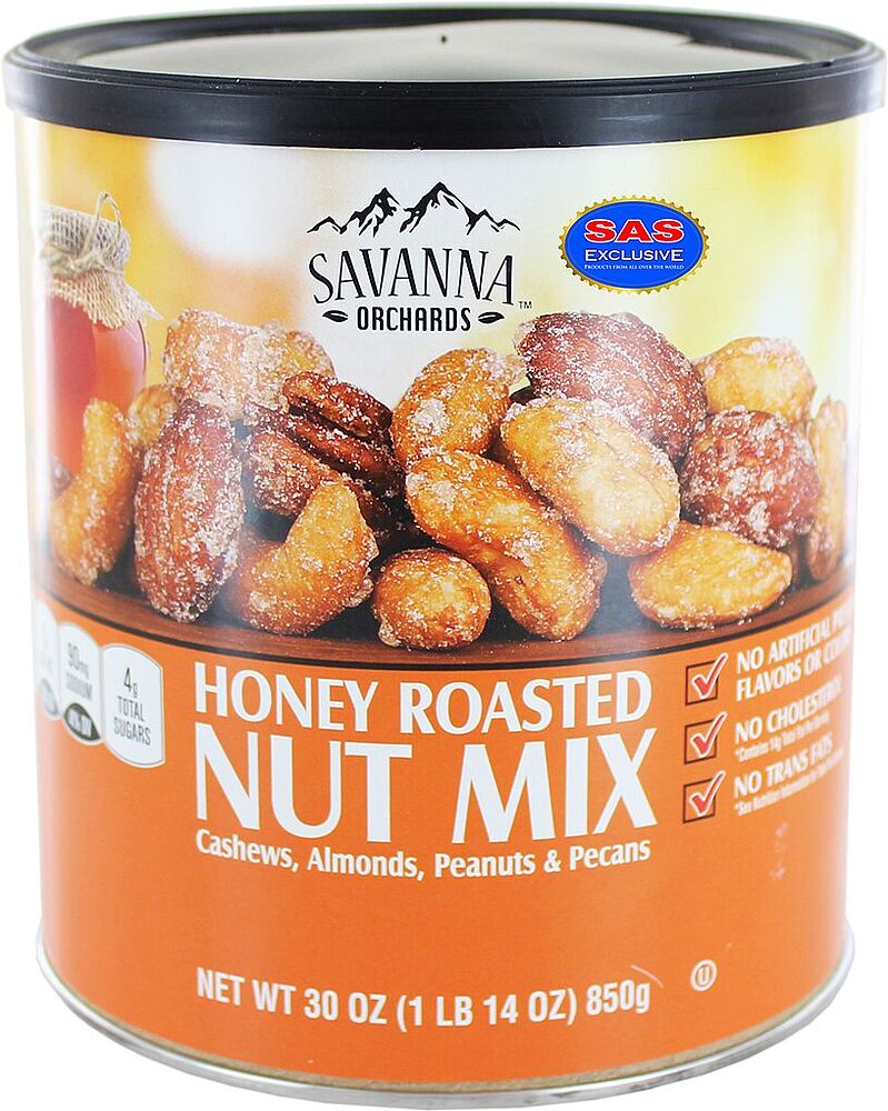 Roasted honey mixed nuts 